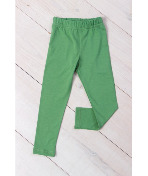 Leggings for girls Wear Your Own 146 Green (6000-036-v27)