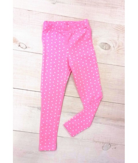 Leggings for girls Wear Your Own 110 Red (6000-043-v73)