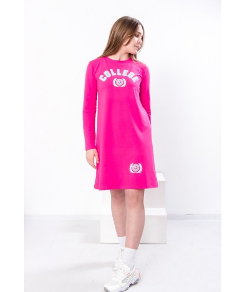 Dress for a girl (teenager) Wear Your Own 152 Crimson (6004-036-33-1-v10)