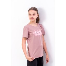 T-shirt for girls (teens) Wear Your Own 140 Pink (6012-036-33-v52)