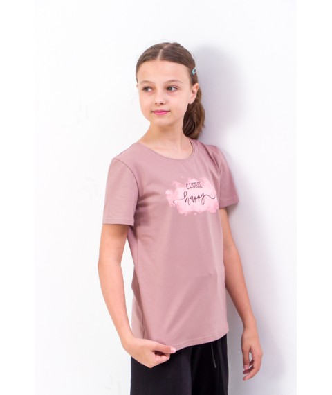 T-shirt for girls (teens) Wear Your Own 122 Pink (6012-036-33-v59)