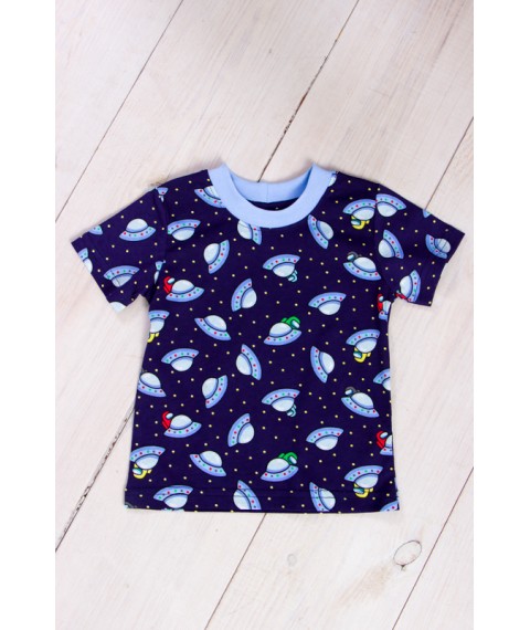 T-shirt for a boy Wear Your Own 92 Blue (6021-002-2-v13)