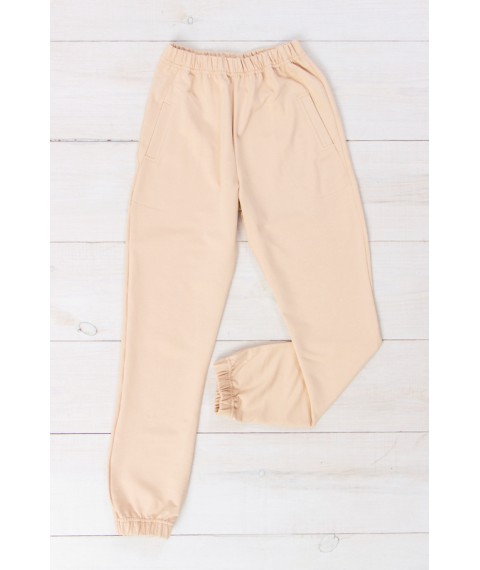 Pants for girls Wear Your Own 134 Beige (6060-057-5-v94)
