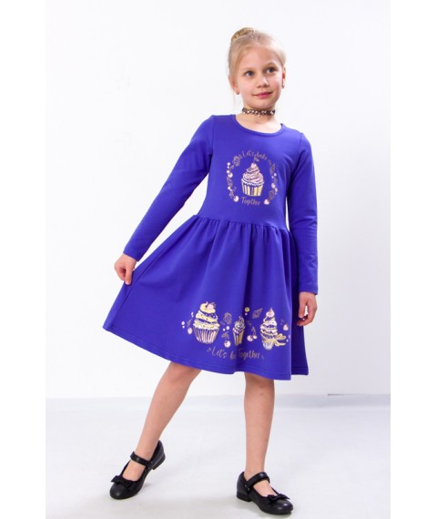Dress for a girl Wear Your Own 134 Blue (6117-057-33-v14)