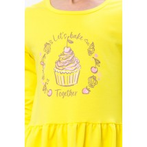 Dress for a girl Wear Your Own 122 Yellow (6117-057-33-v1)