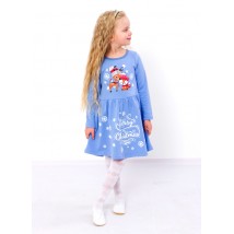 Dress for a girl "Fairy Tale" Wear Your Own 92 Blue (6117-v27)