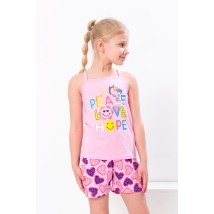 Set for girls (top+shorts) Wear Your Own 110 Pink (6120-043-33-v0)
