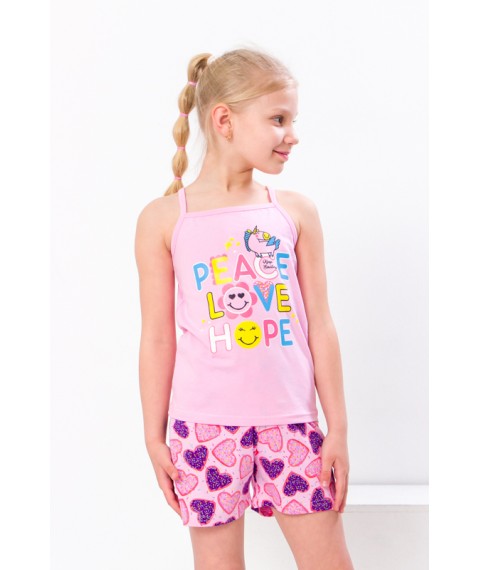 Set for girls (top+shorts) Wear Your Own 110 Pink (6120-043-33-v0)
