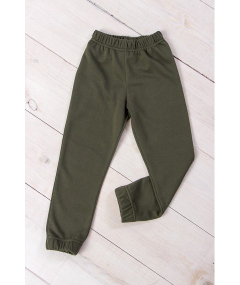 Pants for boys Wear Your Own 128 Green (6155-023-4-v69)