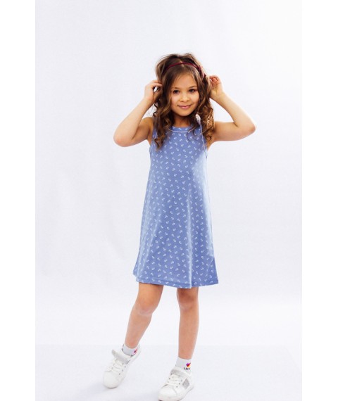 Dress for a girl Wear Your Own 104 Blue (6205-002-v31)
