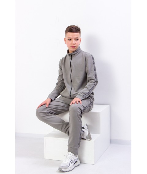 Suit for a boy (adolescent) Wear Your Own 140 Gray (6240-057-v20)