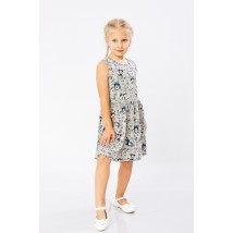 Dress for a girl Wear Your Own 110 Gray (6244-002-v19)