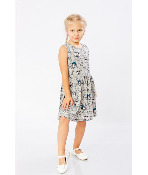 Dress for a girl Wear Your Own 110 Gray (6244-002-v19)