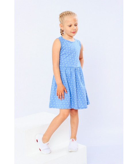 Dress for a girl Wear Your Own 116 Blue (6244-002-v15)
