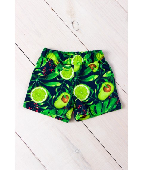 Shorts for girls Wear Your Own 122 Green (6262-002-v46)
