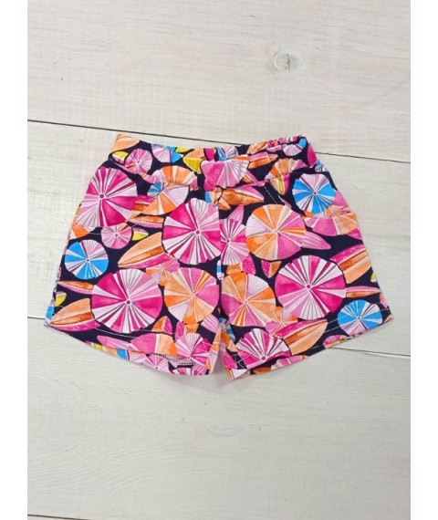 Shorts for girls Wear Your Own 110 Pink (6262-002-v78)