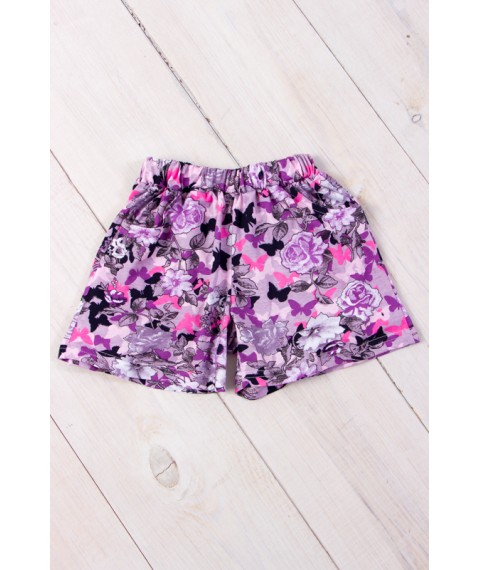 Shorts for girls Wear Your Own 134 Violet (6262-002-v6)