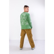 Jumper for a boy (adolescent) Wear Your Own 152 Green (6363-036-33-v6)