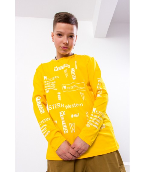Джемпер для хлопчика (підлітковий) Носи Своє 152 Жовтий (6363-036-33-v7)