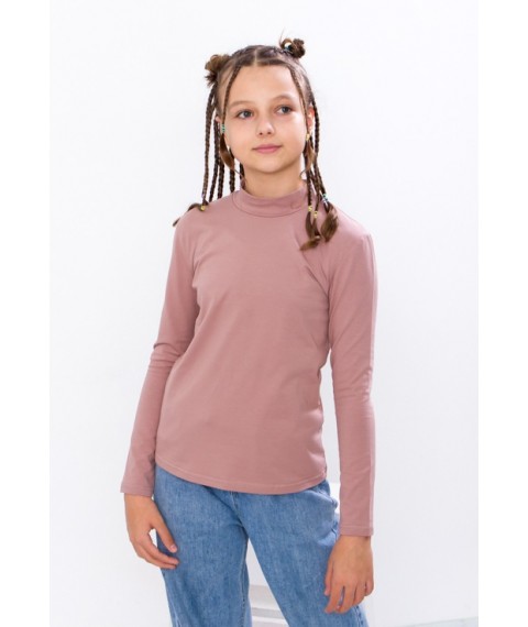 Turtleneck for girls (teens) Wear Your Own 134 Pink (6373-036-v2)