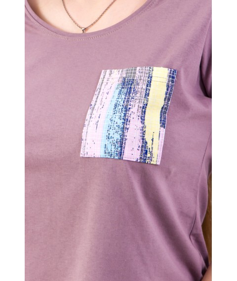 Комплект жіночий (футболка+шорти) Носи Своє 52 Рожевий (8072-002-v22)
