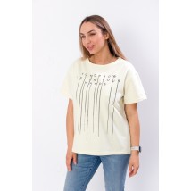 Women's T-shirt Wear Your Own 44 White (8127-057-33-v12)