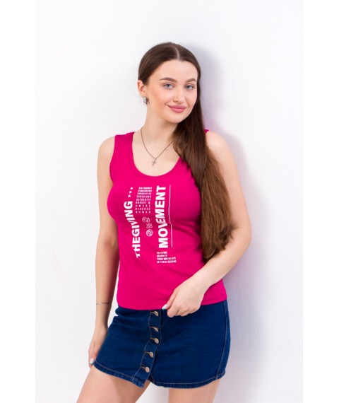 Women's T-shirt Wear Your Own 46 Pink (8187-036-33-2-v7)