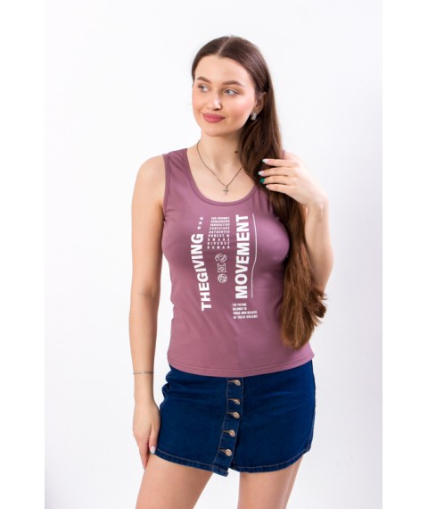 Women's T-shirt Wear Your Own 48 Pink (8187-036-33-2-v11)