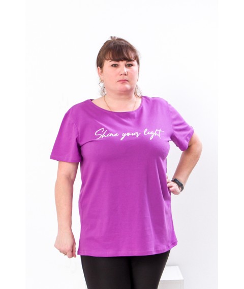 Women's T-shirt Wear Your Own 62 Violet (8200-001-33-v28)