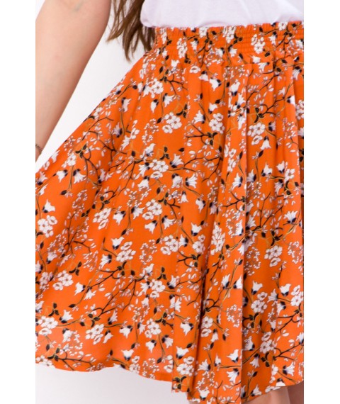 Women's skirt "Summer" Wear Your Own 38/40 Orange (8207-102-v8)