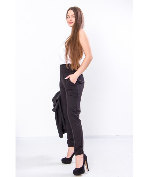 Women's wide elastic pants Nosy Svoe 48 Black (8322-057-v4)