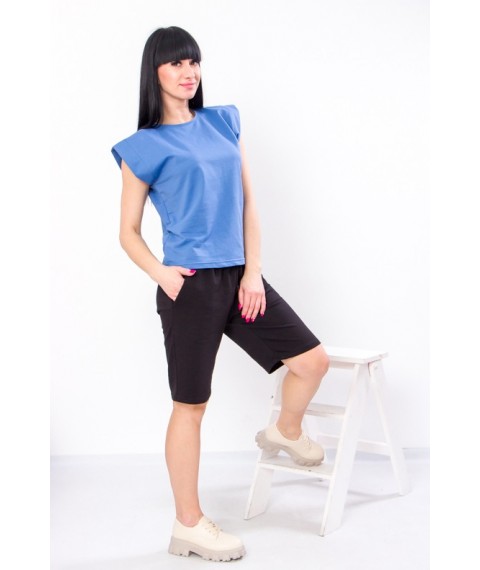 Комплект жіночий (футболка+шорти) Носи Своє 52 Блакитний (8342-057-v9)