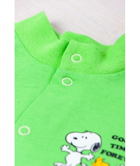 Nursery overalls for a boy Nosy Svoe 80 Light green (5032-001-33-4-v5)
