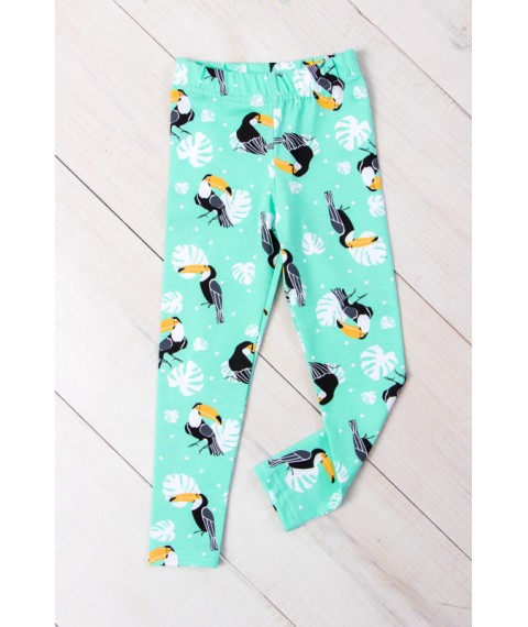 Leggings for girls Wear Your Own 110 Mint (6000-043-v78)