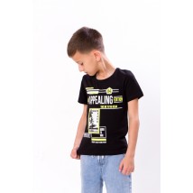 T-shirt for a boy Wear Your Own 116 Blue (6021-001-33-4-v10)