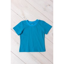Children's T-shirt Wear Your Own 110 Turquoise (6021-001V-v237)