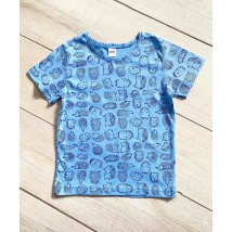 T-shirt for a boy Wear Your Own 110 Blue (6021-002-3-v11)