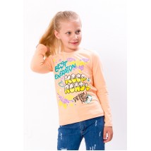 Jumper for girls Wear Your Own 110 Orange (6025-036-33-5-v3)