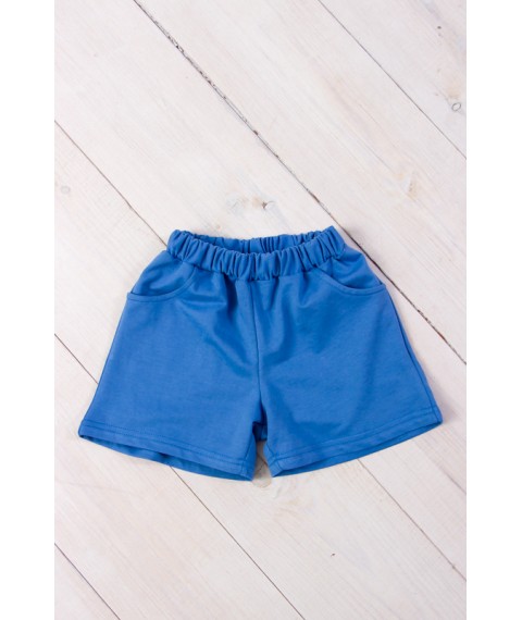 Shorts for girls Wear Your Own 152 Blue (6033-057-1-v203)