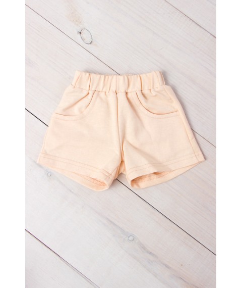 Shorts for girls Wear Your Own 104 Beige (6033-057-1-v20)