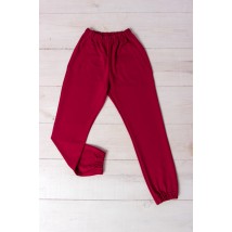 Pants for girls Wear Your Own 158 Burgundy (6060-057-5-v99)