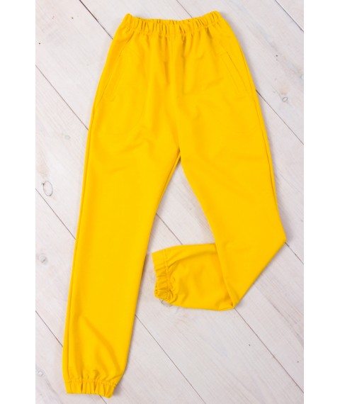 Pants for girls Wear Your Own 146 Yellow (6060-057-5-v131)