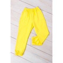 Pants for girls Wear Your Own 98 Yellow (6060-057-5-v7)