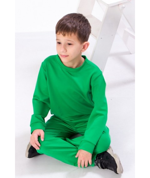 Suit for a boy Wear Your Own 128 Green (6063-057-4-1-v16)
