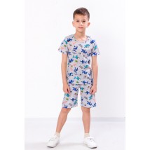 Комплект для хлопчика (футболка+шорти) Носи Своє 122 Сірий (6102-002-v17)
