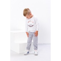 Pants for boys Wear Your Own 110 Gray (6155-057-4-v44)