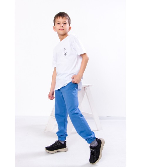 Pants for boys Wear Your Own 116 Blue (6155-057-4-v59)