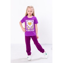 Pants for girls Wear Your Own 104 Purple (6155-057-5-v71)