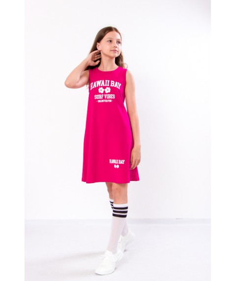 Dress for a girl (teenage) Wear Your Own 170 Crimson (6205-036-33-2-v22)