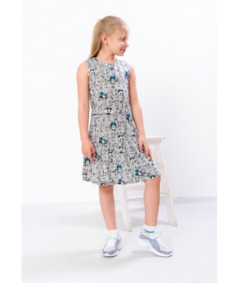 Dress for a girl "Ryusha" Wear Your Own 122 Gray (6207-002-v14)
